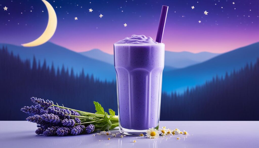 smoothie para melhorar o sono